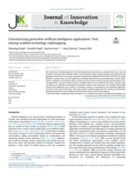 Characterizing generative artificial intelligence applications: Text-mining-enabled technology roadmapping
