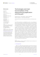 Technologies and Main Functionalities of the Telemonitoring Application reCOVeryaID