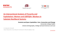 An Intersectional Analysis of Precarity and Exploitation: Women and LGBTQIA+ Workers in Substate Neoliberal Systems