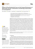 Impact of Non-Residential Users on the Energy Performance of Renewable Energy Communities Considering Clusterization of Consumptions