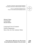 Concepts and Tools of Corporate Portfolio Management: State-of-the Art of the Academic Debate [Konzeptionen und Instrumente des Corporate Portfolio Management: Ein kritischer Überblick über den wissenschaftlichen Erkenntnisstand]