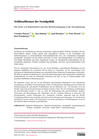 Schlüsselthemen der Sozialpolitik: Die Sicht von Stakeholdern und ihre Berücksichtigung in der Sozialplanung