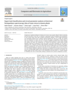 Supervised classification and circuit parameter analysis of electrical bioimpedance spectroscopy data of water stress in tomato plants