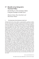 Benefits of an Integrative Tourism Policy: on the Way to a New Tourism Culture Using the Example of South Tyrol