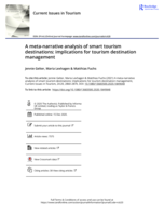 A meta-narrative analysis of smart tourism destinations: implications for tourism destination management