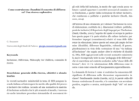 Come costruiscono i bambini il concetto di differenza? Una ricerca esplorativa