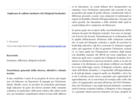Esplorare le culture inclusive dei Dirigenti Scolastici