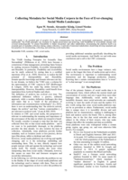 Collecting Metadata for Social Media Corpora in the Face of Ever-changing Social Media Landscapes