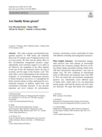 Are family firms green?