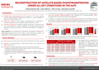 Reconstruction of satellite-based evapotranspiration under all-sky conditions in the Alps