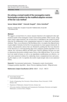 On solving a revised model of the nonnegative matrix factorization problem by the modified adaptive versions of the Dai–Liao method