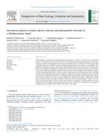 Elevational patterns of species richness and phylogenetic diversity in a Mediterranean island