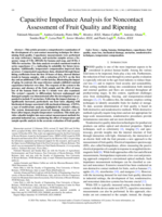 Capacitive Impedance Analysis for Non-Contact Assessment of Fruit Quality and Ripening