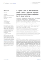 A Digital Twin of the terrestrial water cycle: a glimpse into the future through high-resolution Earth observations