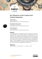 AI’s influence on the Creative and Cultural Industries