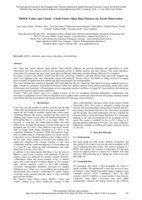 MOOC Cubes and Clouds - Cloud Native Open Data Sciences for Earth Observation