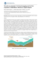 Towards an automatic UAS-based mapping tool for first responders: Defibrillator Missions in Alpine Regions