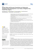 Steady-State and Dynamic Simulation for Wastewater Treatment Plant Management: Case Study of Maghnia City, North-West Algeria