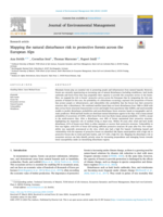 Mapping the natural disturbance risk to protective forests across the European Alps