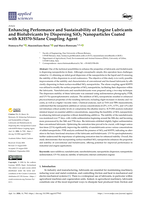 Enhancing Performance and Sustainability of Engine Lubricants and Biolubricants by Dispersing SiO2 Nanoparticles Coated with KH570-Silane Coupling Agent