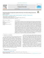 Hybrid learning strategies for multivariate time series forecasting of network quality metrics