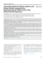 Associations Between Dietary Patterns and Kidney Health Assessed in the Population-Based CHRIS Study Using Reduced Rank Regression