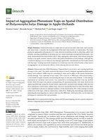 Impact of Aggregation Pheromone Traps on Spatial Distribution of Halyomorpha halys Damage in Apple Orchards