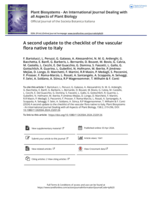 A second update to the checklist of the vascular flora native to Italy
