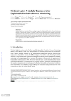 Nirdizati Light: A Modular Framework for Explainable Predictive Process Monitoring