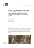 Ipotesi di ricostruzione ﬁlologica delle volte della Parrocchiale di San Michele Arcangelo a Bressanone: proposta metodologica integrata all’uso delle NeRF = The hypothesis of philological reconstruction of the vaults of the Parish Church of San Michele Arcangelo in Bressanone: a methodological pro-posal integrated with the use of NeRFs