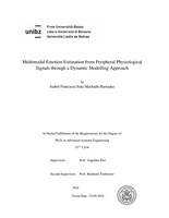 Multimodal Emotion Estimation from Peripheral Physiological Signals through a Dynamic Modelling Approach