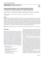 Sharing and Receiving Eye-Contact Predicts Mate Choice After a 5-Minute Conversation: Evidence from a Speed-Dating Study