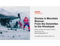 Drones in Mountain Rescue: From the Dolomites to the Himalayas