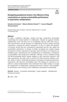 Navigating paradoxical tension: The influence of big corporations on startup sustainability performance in asymmetric collaborations