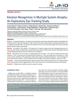 Emotion Recognition in Multiple System Atrophy: An Exploratory Eye-Tracking Study