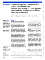 Climate change and human health in Alpine environments: an interdisciplinary impact chain approach understanding today's risks to address tomorrow's challenges