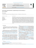 Structuring experimentation: Implementing Growth Hacking in new ventures