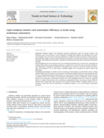 Lipid Oxidation Kinetics and Antioxidant Efficiency in Foods Using Isothermal Calorimetry