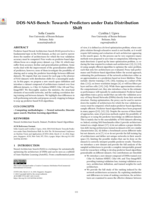DDS-NAS-Bench: Towards predictors under Data Distribution Shift