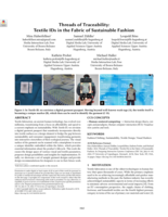 Threads of Traceability: Textile IDs in the Fabric of Sustainable Fashion