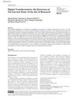 Digital Transformation: An Overview of the Current State of the Art of Research