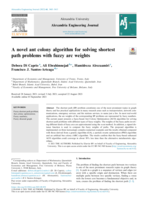 A Novel Ant Colony Algorithm for Solving Shortest Path Problems with Fuzzy Arc Weights