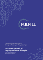 FULFILL D3.2: In-depth analysis of highly sufficient lifestyles