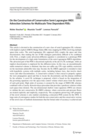 On the Construction of Conservative Semi-Lagrangian IMEX Advection Schemes for Multiscale Time Dependent PDEs