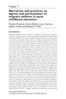 Narratives and practices on agency and participation of migrant children in early childhood education