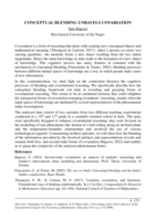 Conceptual blending unravels covariation