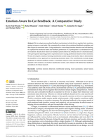 Emotion-Aware In-Car Feedback: A Comparative Study
