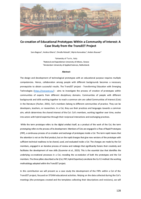 Co-creation of educational prototypes within a Community of Interest: a case study from the TransEET project