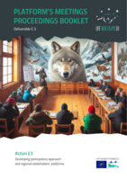 Life WolfAlps EU - Platform’s meetings proceedings booklet