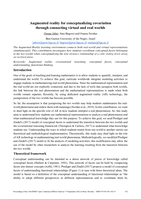 Augmented reality for conceptualizing covariation through connecting virtual and real worlds